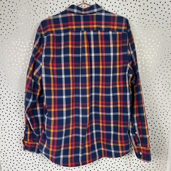 Gap Classic Fit Madras Plaid Button Up Shirt - Picture 2 of 8